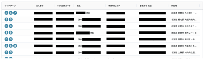 検索結果